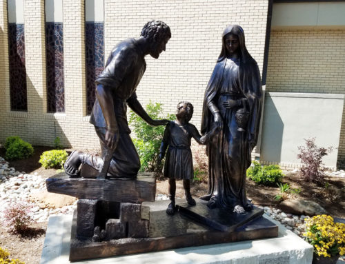 Religious  Catholic Statues Holy Family Joseph with Jesus and Mary